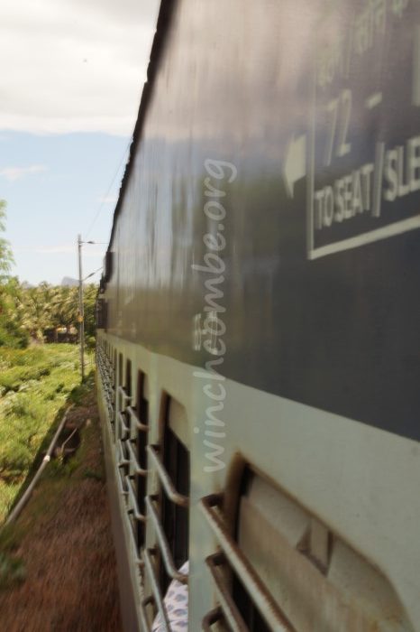 hanging out in/of sleeper class